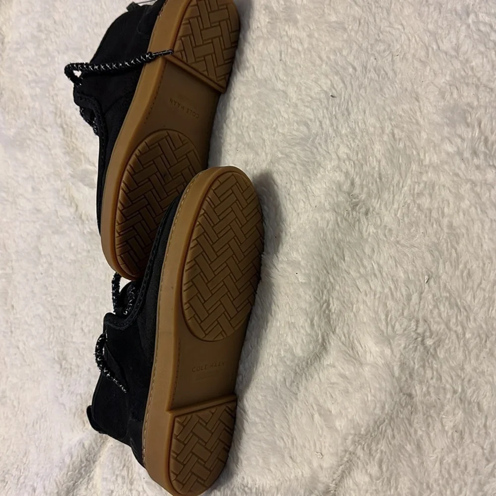 NEW! Cole Haan Black Leather All-Day Summit Chukka Bootie - Size 6